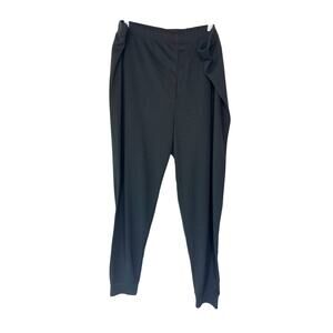L.L. Bean Leggings Men's Plus Black Outdoor Thermal Pull On Stretch Size XXL‎